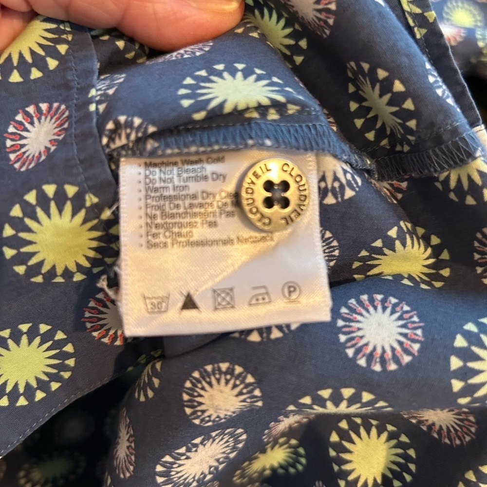 Cloudveil Jackson Hole short sleeve button down. Retro. Fishing hiking. Office - Picture 7 of 12
